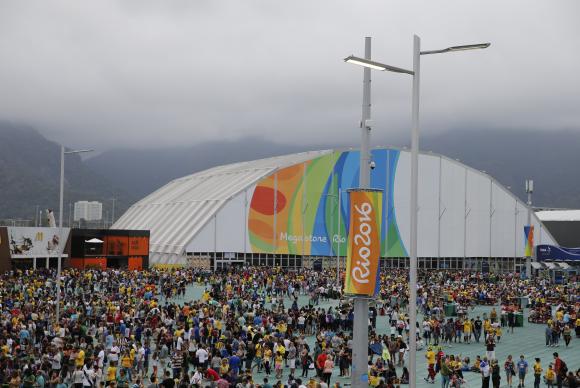 O Parque Olímpico, neste sábado, recebeu um público de 167 mil pessoas. Foto: Fernando Frazão